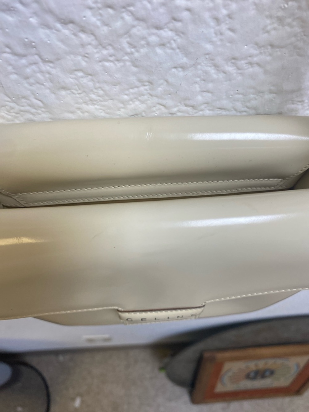 Celine Ivory Cream Smooth Leather Crossbody - Picture 4 of 7